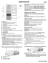 Whirlpool ARC 6679/IX Program Chart