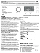 Whirlpool FFT M11 82B CH Daily Reference Guide