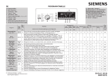 Siemens WP12T444 Program Chart