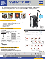 GYS POWERDUCTION 110LG - 208/240V (STANDARD UL) Datenblatt