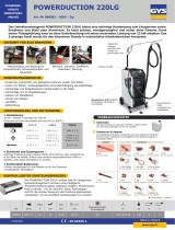 GYS POWERDUCTION 220LG Datenblatt