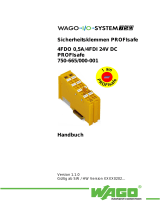 WAGO 4FDO 0.5A / 4FDI 24VDC PROFIsafe V1.3 Benutzerhandbuch