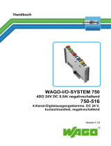 WAGO 4-channel, 24VDC, 0.5A, TYPE N Benutzerhandbuch