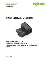 WAGO Fieldbus Coupler Modbus TCP M12 Benutzerhandbuch