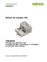 WAGO PFC200 G2 2ETH RS CAN Benutzerhandbuch