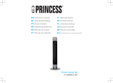 Princess Smart Black/Silver WIFI Connected Tower Fan Benutzerhandbuch