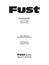 FUST Novamatic EKI1710RE Benutzerhandbuch