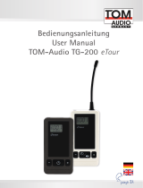 TOM-Audio TG-200 eTour Benutzerhandbuch