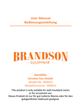 Brandson 304023 Benutzerhandbuch