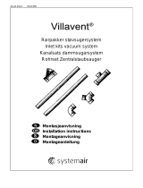 SystemAir VV RS1 Inlet kit, 1 inlet Bedienungsanleitung