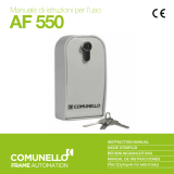 Comunello AF 550 Benutzerhandbuch