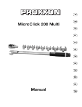 Proxxon MicroClick Series Benutzerhandbuch