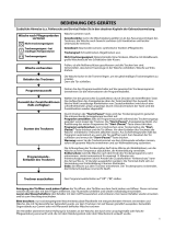 Bauknecht TRWP 8701 Program Chart