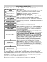 Bauknecht TRWP 9801 Program Chart