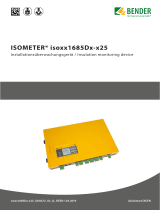 Bender ISOMETER iso1685DP-425 Schnellstartanleitung