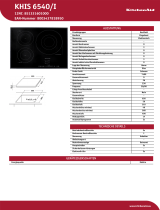 KitchenAid KHIS 6540/I Product data sheet