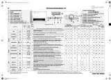 Bauknecht WA UNIQ 814 FLD BK Program Chart