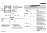 Bauknecht BSZH 5900 AL Program Chart