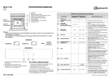 Bauknecht BLZE 7100/ES Program Chart