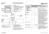Bauknecht BMZE 6203/IN Program Chart