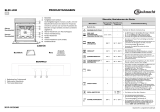 Bauknecht BLZE 6200/IN Program Chart