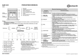 Bauknecht ELZD 6265/IN Program Chart