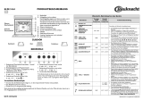 Bauknecht ELZE 5163 IN Program Chart