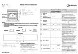 Bauknecht BLZE 6160/EW Program Chart