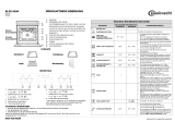 Bauknecht ELZE 6164 IN Program Chart