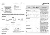 Bauknecht ELZE 6160 IN Program Chart