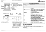 Bauknecht ESZ 5861/WS/01 Program Chart