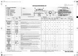 Bauknecht WA 9797 BK Program Chart