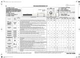 Bauknecht WA SENSE XL 34SD Program Chart