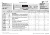 Bauknecht WA PLUS 844 A+++ Program Chart