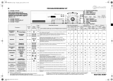 Bauknecht WA 9986/1 BK Program Chart