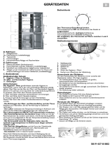 Bauknecht KGA 355 BIO OPTIMA Program Chart