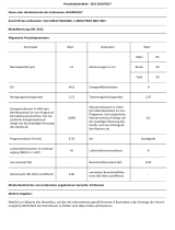 Bauknecht BFC 3C32 Product Information Sheet