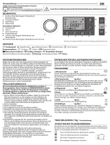 Bauknecht T Advance M11 72WK DE Daily Reference Guide