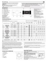 Bauknecht BI WMBG 71483E DE N Daily Reference Guide