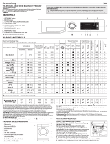 Bauknecht WM Elite 923 PS Daily Reference Guide