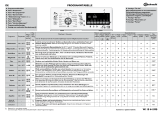 Bauknecht WMT Style 722 ZEN Program Chart