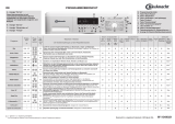 Bauknecht WA Champion 8 PS Program Chart