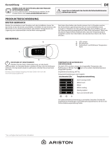Ariston ASZ 12001 Daily Reference Guide