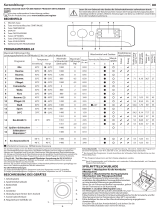 Indesit MTWE 81483EP W DE Daily Reference Guide
