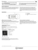 Indesit SZ 12 A2D/I 1 Daily Reference Guide