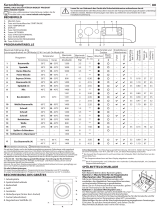 Indesit BWENL 81484X WS N Daily Reference Guide