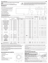 Indesit EWC 51451 W EU N Daily Reference Guide