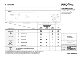 Proline PROLINE VDP610M Program Chart