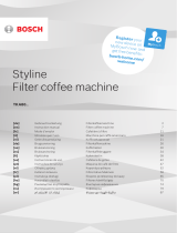 Bosch Styline TKA8A05 Serie Benutzerhandbuch