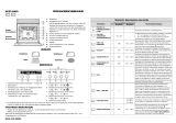 Bauknecht ELZD 5960 AL-ST Program Chart